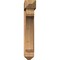 Ekena Millwork Legacy Arts and Crafts Smooth Bracket w/ Offset Brace, Western Red Cedar, 7 1/2"W x 34"D x 42"H BKT0806X34X42LEC03SWR - alternate 2